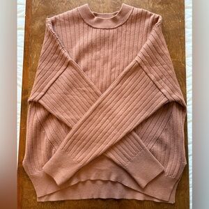 Abercrombie & Fitch Soft AF Crew Neck Sweater - Soft Orange